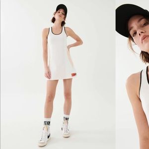 PE NATION XS Backswing Dress in White